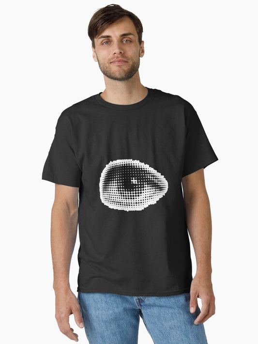 eye halftone pattern Classic T-Shirt