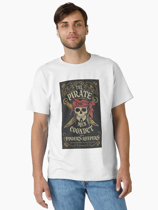 Skull and Crossed Swords Classic T-Shirt
