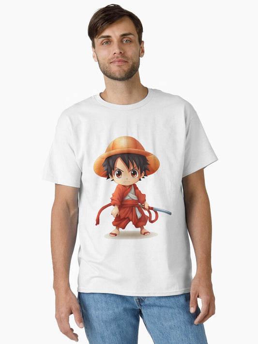 Monkey D Luffy Ninja Kid Anime Classic T-Shirt