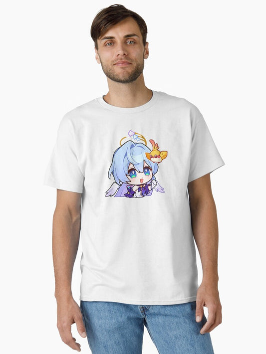 Robin | Honkai: Star Rail Sticker "Bird" Classic T-Shirt