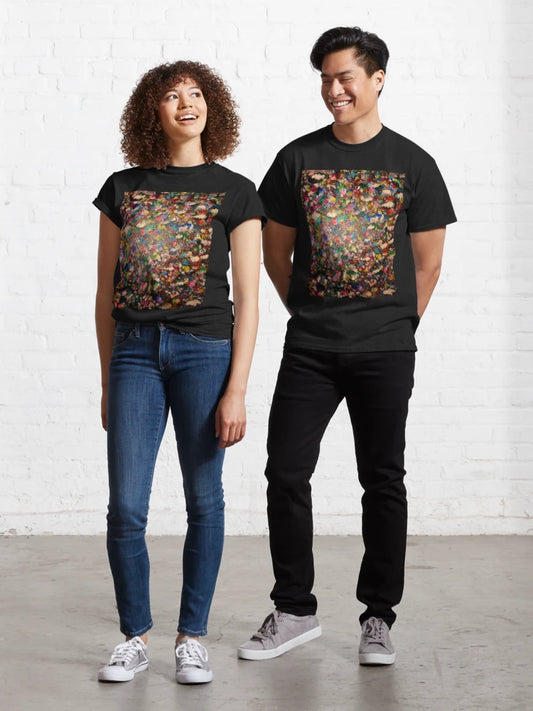 "Cosmic Bloom" Classic T-Shirt