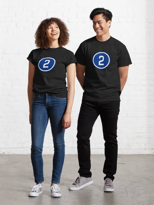 Cooper Flagg Duke Blue Devils Retired Number #2  Classic T-Shirt
