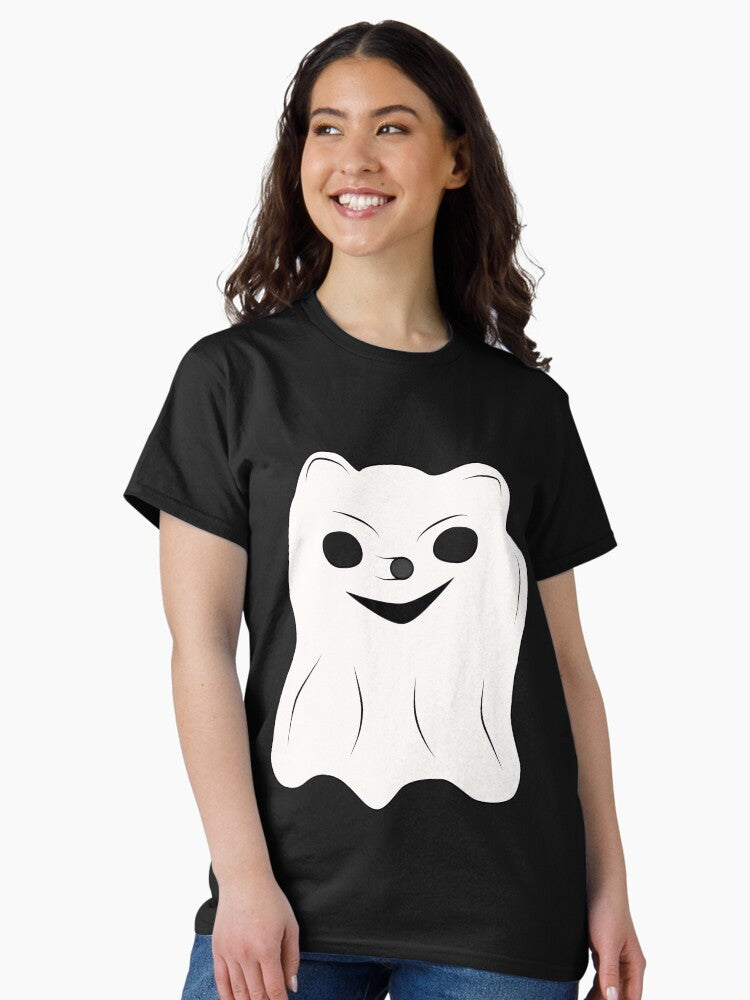 Halloween, Elephant As A Ghost. Classic T-Shirt