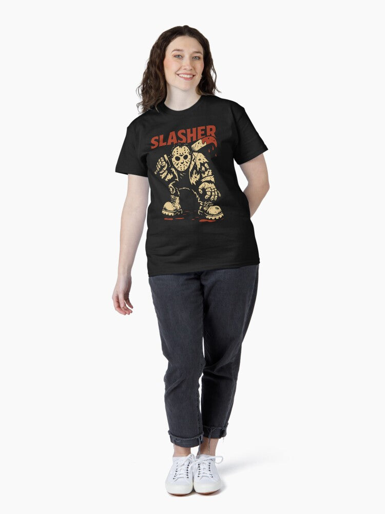Jason Slasher Friday 13 Horror Classic T-Shirt