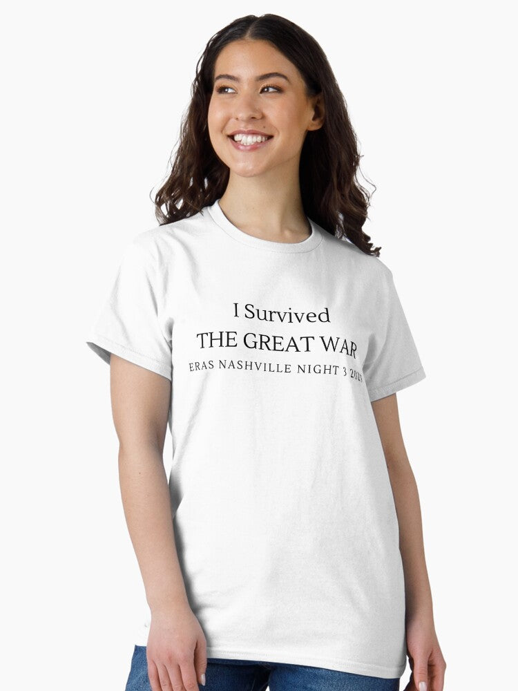 Eras Survivor Nashville Night 3 Classic T-Shirt Style001