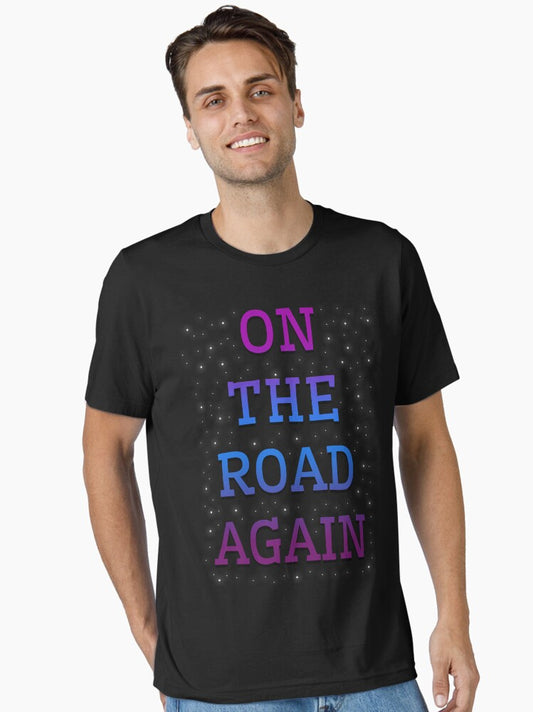 On the Road Again Tour-2015 (Ombre+stars) Essential T-Shirt