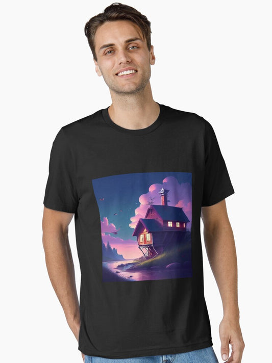 Cozy Seaside Escape Essential T-Shirt