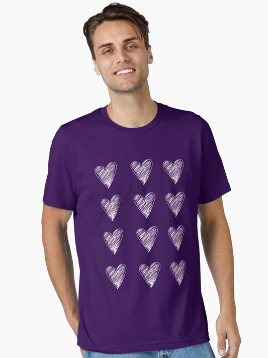 Chalk Hearts Essential T-Shirt