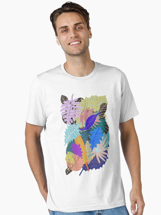 Tropical Sea Leaves Essential T-Shirt