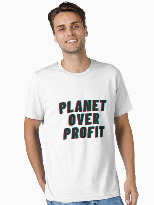 Planet Over Profit Essential T-Shirt