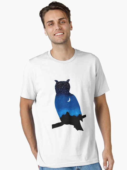 watercolor owl Essential T-Shirt
