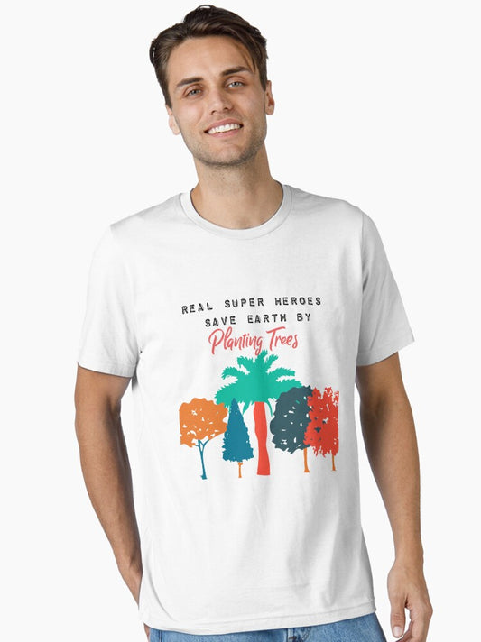 Super heroes Plant Trees Essential T-Shirt