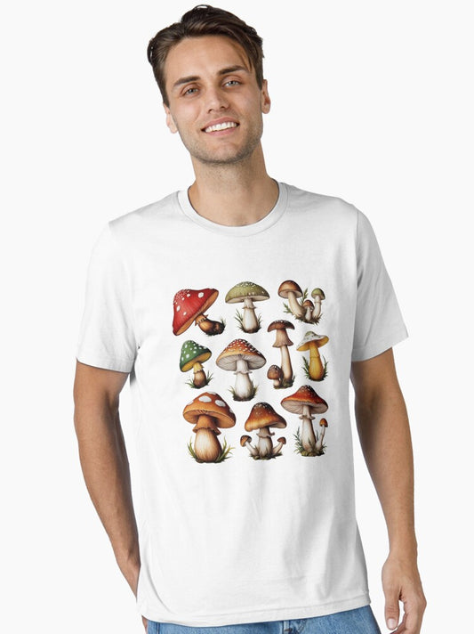 Magical Mushroom Medley Essential T-Shirt