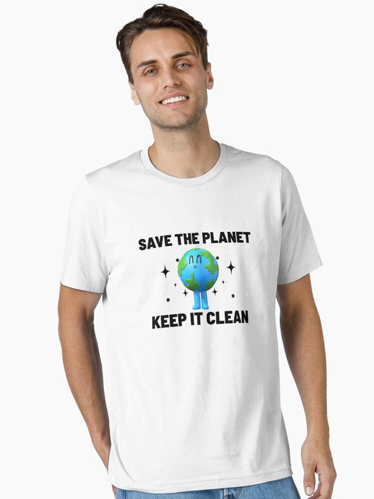Save the planet keep it green Essential T-Shirt