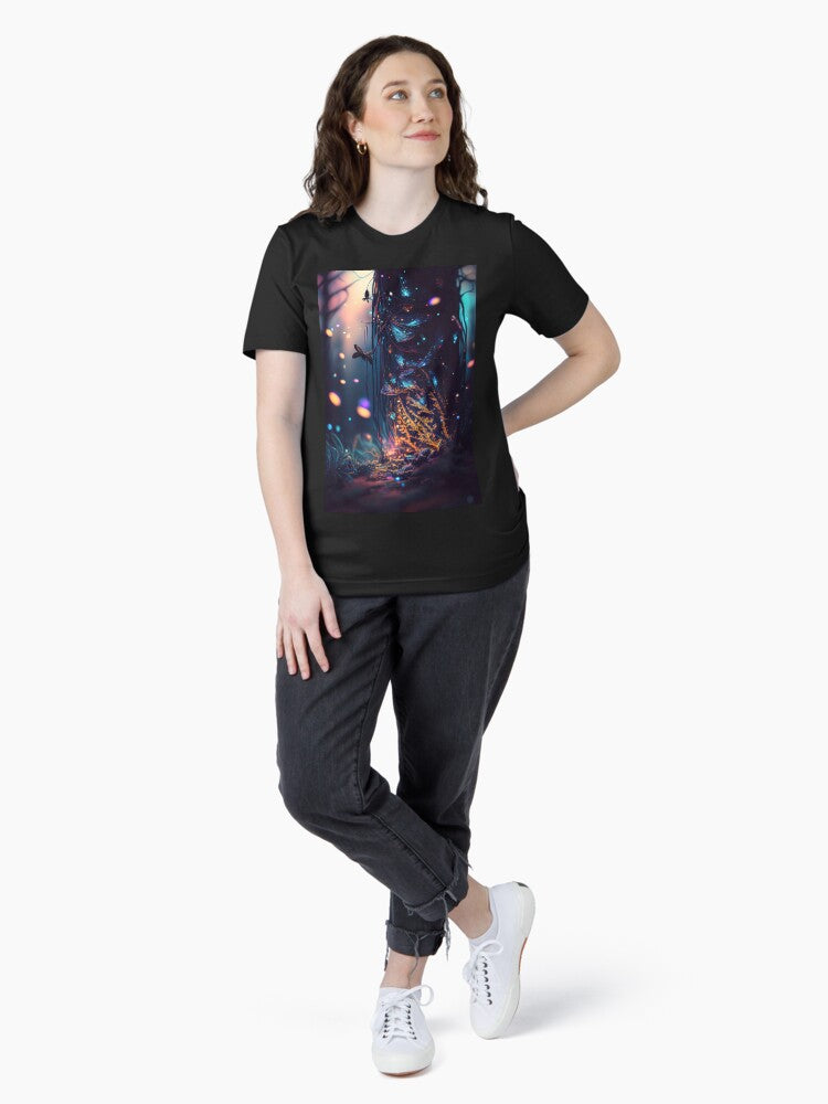 Neon tiny forest ecosystem Essential T-Shirt