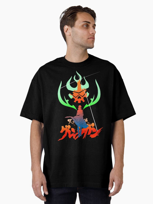 Tengen Toppa Gurren Lagan Oversized T-Shirt