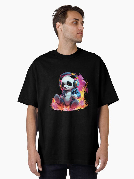 Trendy Artwork for Urban Vibes Oversized T-Shirt