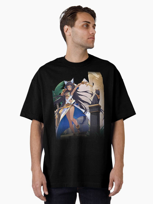 Honkai Impact 3rd Bastet Stigma T Oversized T-Shirt