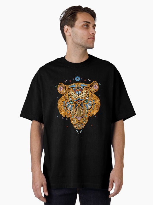 Graphic Tiger Oversized T-Shirt
