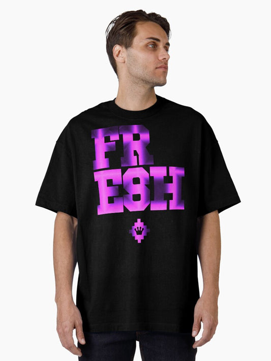 Electrix Rubix | Too Fresh Shirts [Fractal Art] Oversized T-Shirt