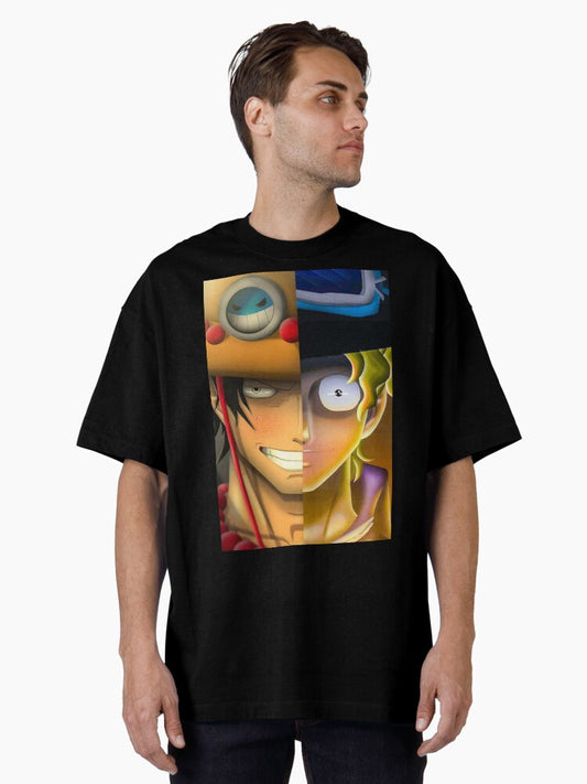 Ace and sabo Oversized T-Shirt Style001