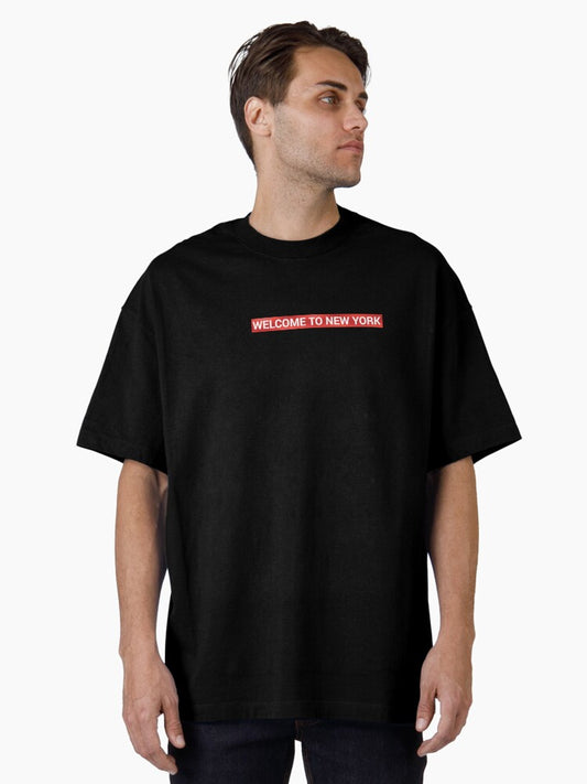 Welcome to New York Oversized T-Shirt Style002