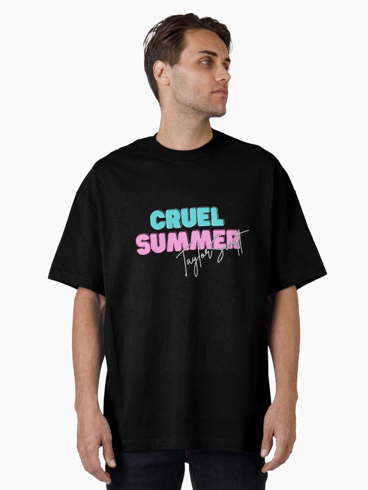 Taylor Swift- The Eras Tour- Cruel Summer Oversized T-Shirt