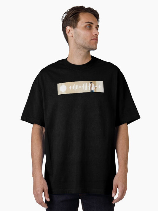 As It Was - Harry Styles Spotify Scan Code Oversized T-Shirt