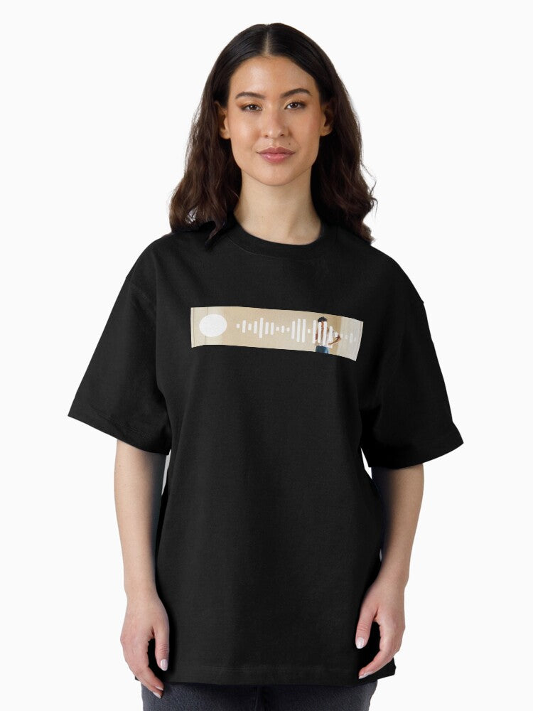 As It Was - Harry Styles Spotify Scan Code Oversized T-Shirt