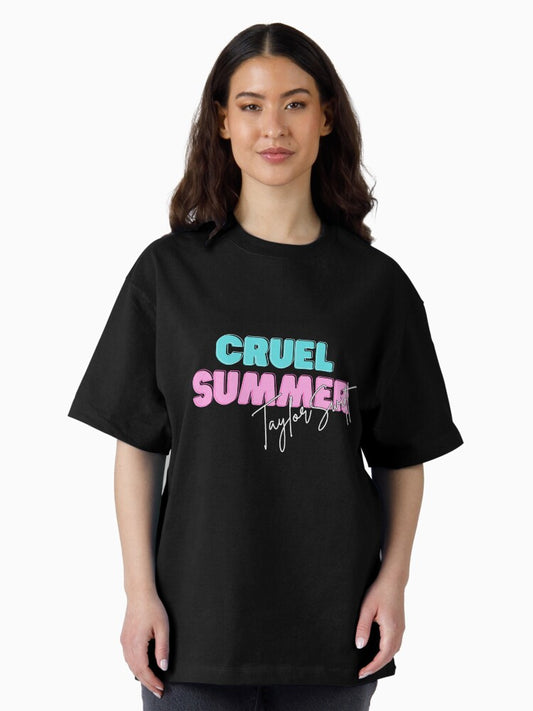 Taylor Swift- The Eras Tour- Cruel Summer Oversized T-Shirt