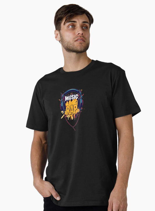 rap, rap music, music, rapper, hip hop fashion, dj culture, music inspired, music video Premium T-Shirt
